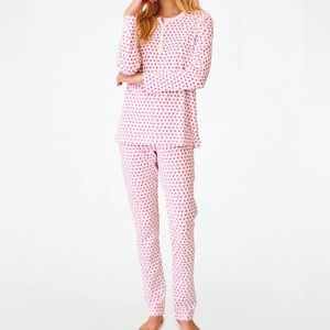 Roller Rabbit Hearts Long Sleeve Set